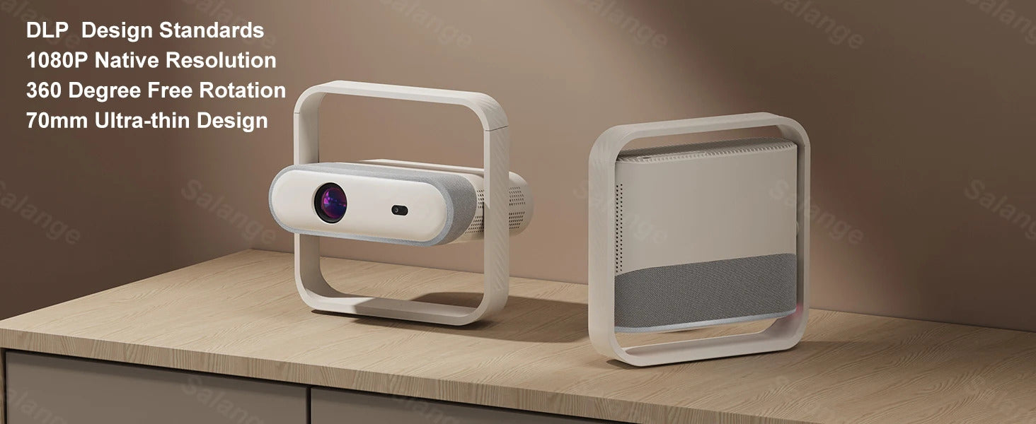 P40 Portable Projector 4K HD Native 1080P 500 ANSI Support Dolby Audio for Cinema Outdoor 2026 New LCD Proyector