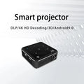 P11 DLP Projector Protable Android 9.0 Mini 3D Projector Dual WiFi Bluetooth4.0 4GB LPDDR4 32GB EMMC ARM Cortex A55 Video Palyer