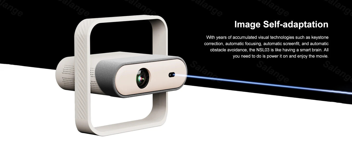 P40 Portable Projector 4K HD Native 1080P 500 ANSI Support Dolby Audio for Cinema Outdoor 2026 New LCD Proyector