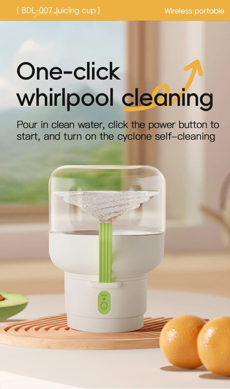 1pc  Durable ABS material, easy-to-use children juicer, suitable for making fresh juice at home.