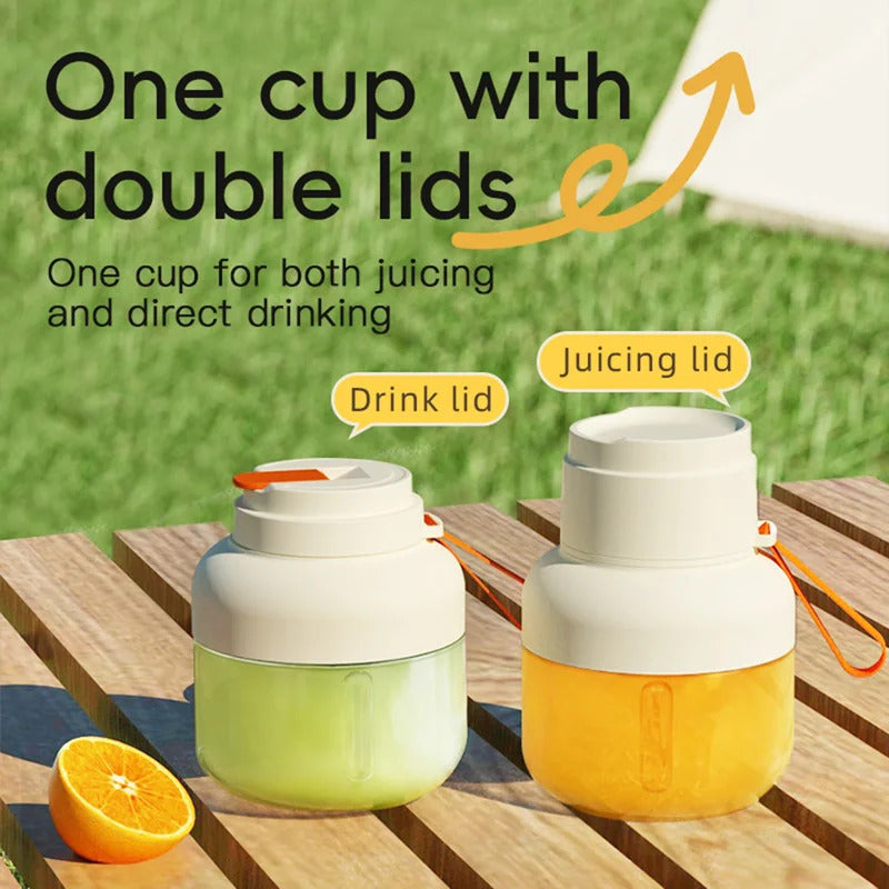 1pc  Durable ABS material, easy-to-use children juicer, suitable for making fresh juice at home.