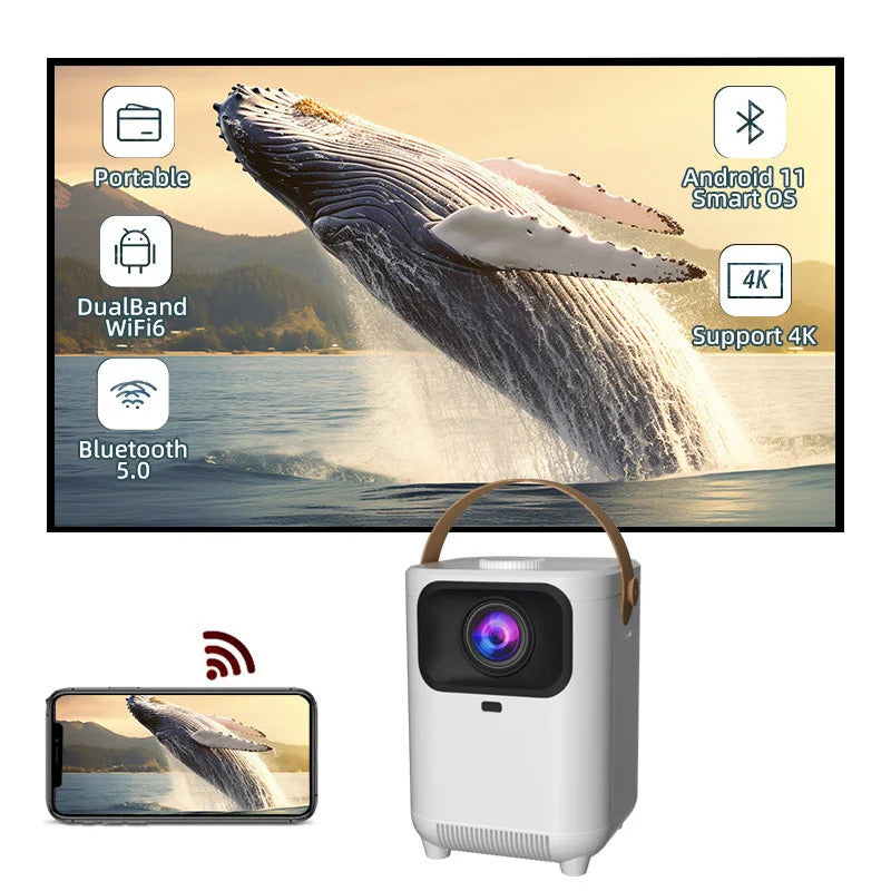 H3 home theater projector wall-throwing HD 1080p new portable
