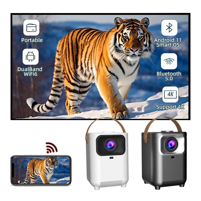 H3 home theater projector wall-throwing HD 1080p new portable
