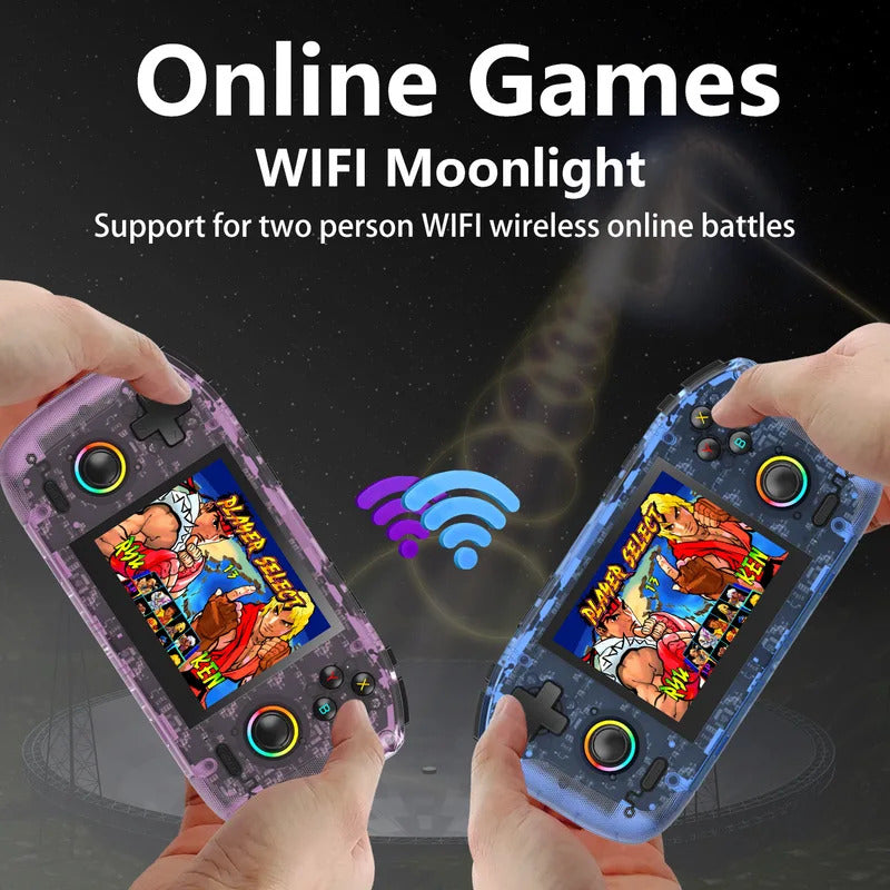 Rk35h Handheld Game Console Game Console Open-Source Portable Psp-Like High-Definition Display Supports Online Two-Player Combat