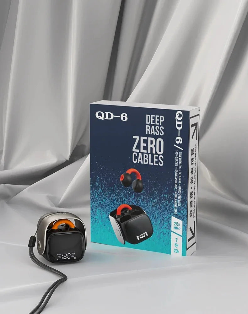 New Portable Mini Earphones Bluetooth 5.3 Earburd Wireless Headphone ENC LED SCREEN HiFi Stereo With Charging Box Gaming