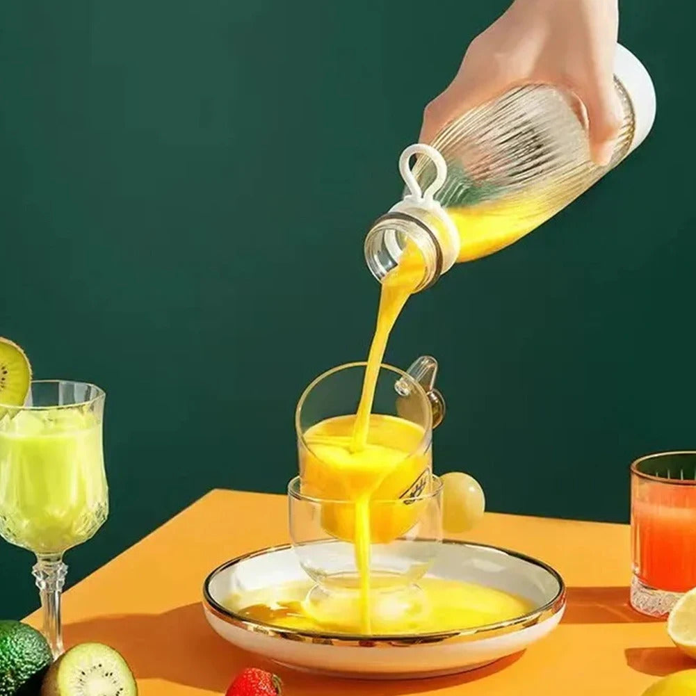 500ml Portable Wireless Blender Rechargeable Electric Fruit Juicer Machine Personal Blender for Juices Shakes Smoothies