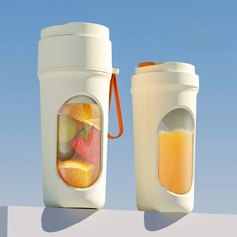 Multifunctional Portable Juicer Cup 2 in 1 Sports High Capacity Fruit and Vegetable Cup Outdoor Juicer Juicer CupFruit Vegetable