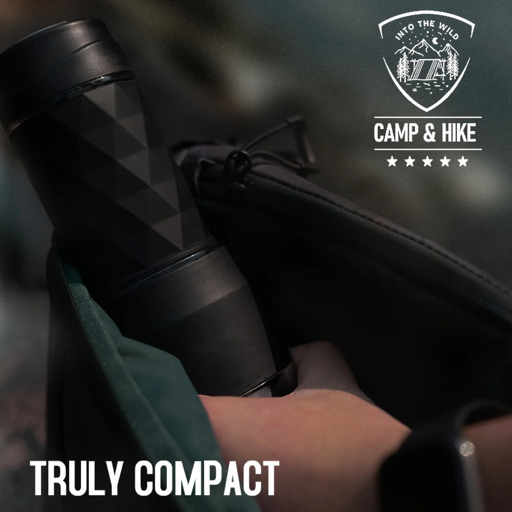 3 In1 Portable Coffee Machine Hot/Cold Water Manual Espresso Maker For Capsule & Ground Hand Press Brewer hiking Travel