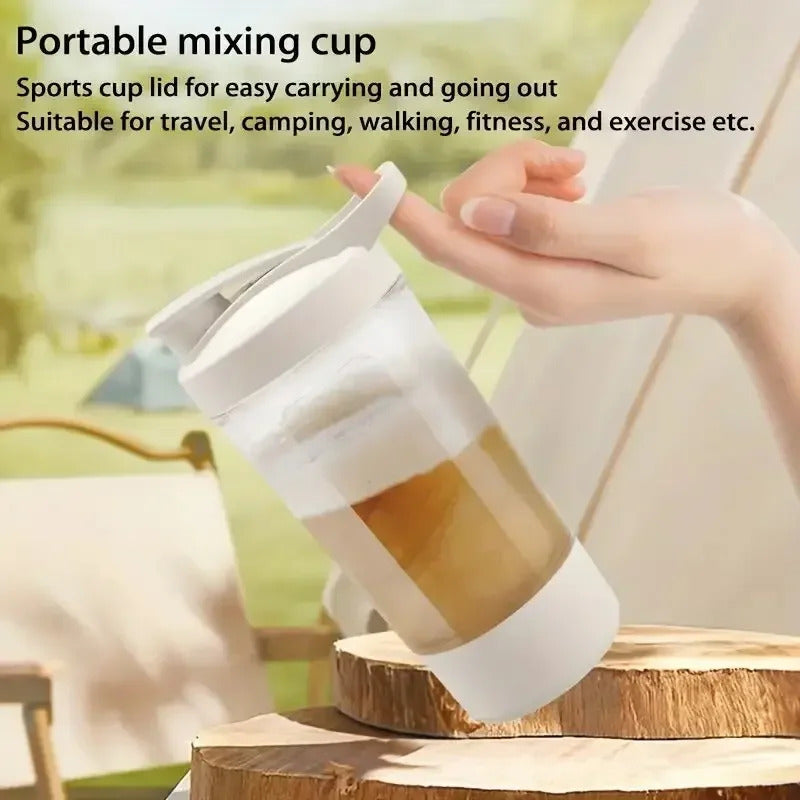 1 USB charging automatic mixing cup - suitable for cocoa milk, latte coffee, and protein powder, suitable for various scenarios